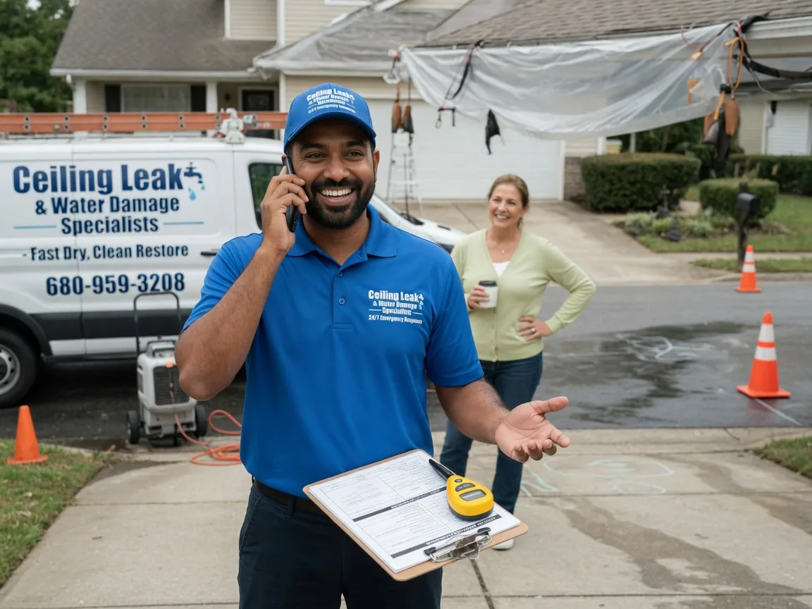 Ceiling Leak Cleanup Duchesne, UT FAQs